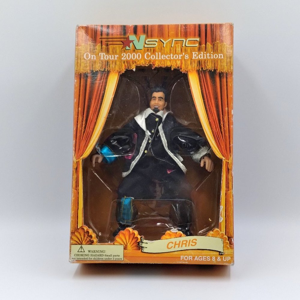 Vintage NSYNC Chris Kirkpatrick “On Tour Collector’s Marionette Edition Doll